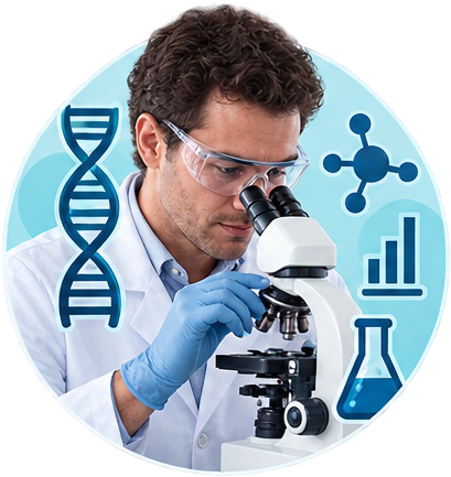 Eine Illustration von wissenschaftlichen Publikationen und Forschungsdaten