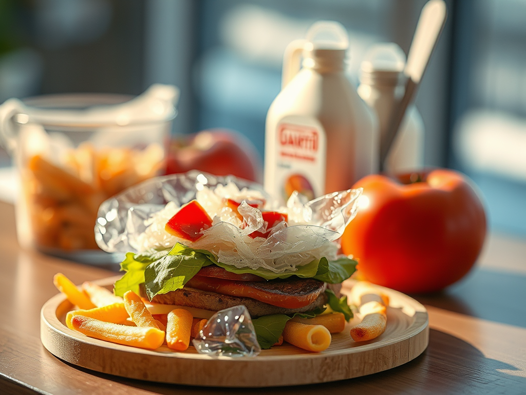 Titelbild: Plastik im Essen: Wie Mikro- und Nanoplastik our Gesundheit schaden können